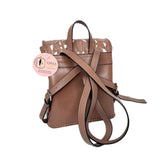 Artisan Brown genuine Leather backpack
