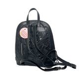 Artisan Black genuine Leather backpack
