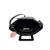 Artisan Medium Tooled Black Inlay Tote
