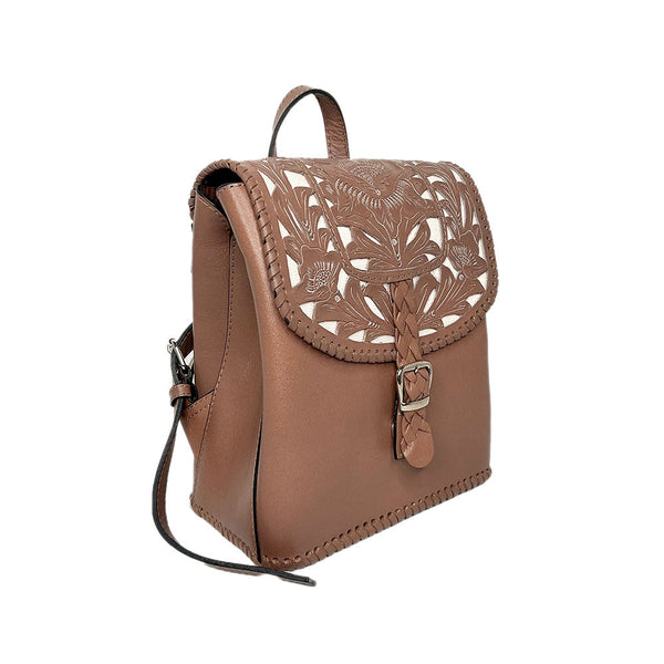 Artisan Brown genuine Leather backpack